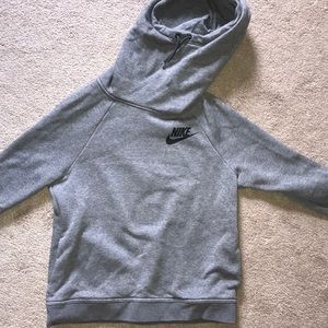 Nike women’s funnel-neck hoodie